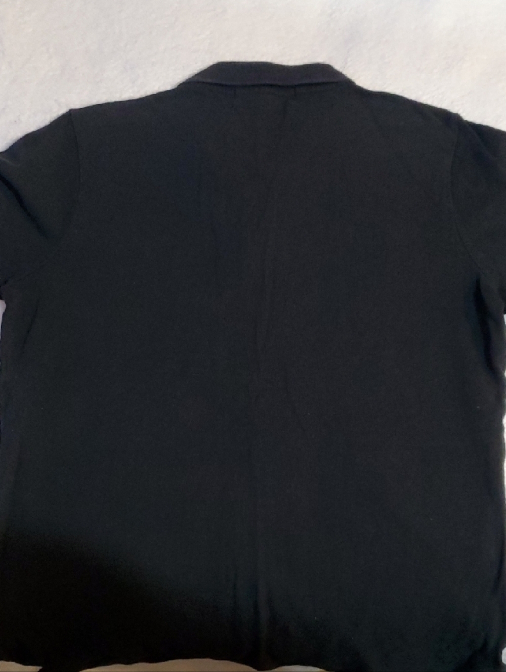 Ralph Lauren Black Polo with Pink Embroidered Polo Player Sz. XL - Picture 5 of 5